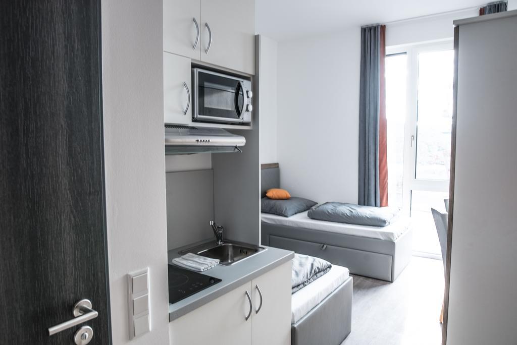 Aparthotel FirstSleep Boardinghouse Griesfeldstrasse München Exterior foto